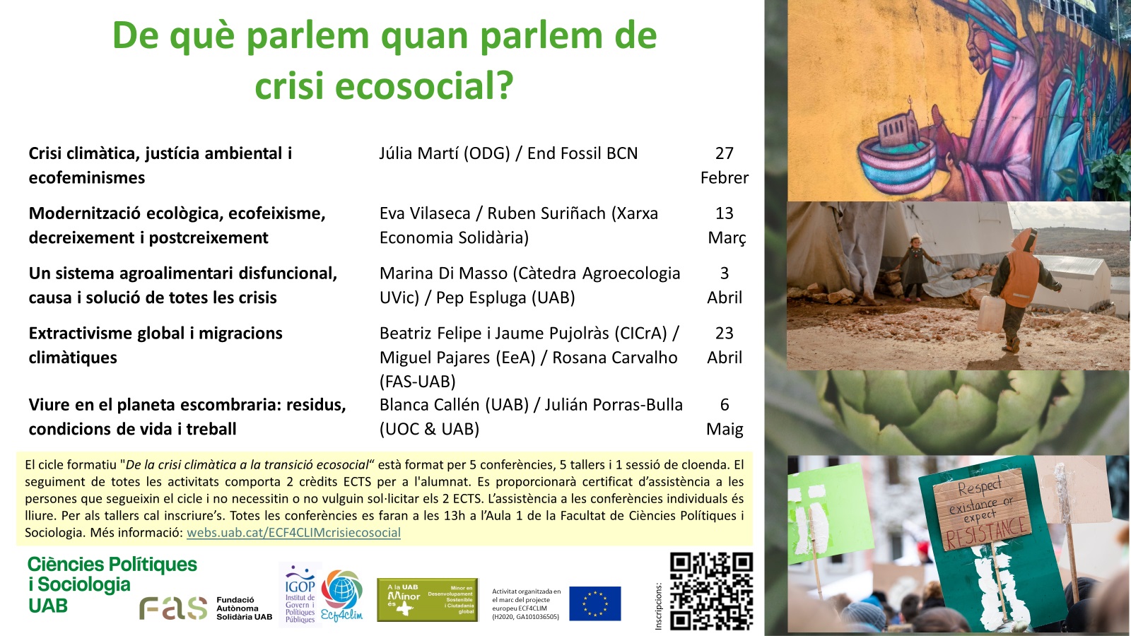 Cartell del cicle